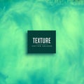 Turquoise watercolor flowing ink texture background Royalty Free Stock Photo