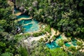 Semuc Champey, Guatemala - aerial view.