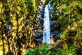 The turquoise waters of Cascade Falls in the Fraser Valley of British Columbia, Canada Royalty Free Stock Photo