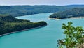 Lac De Vouglans, The Jura, Eastern France Royalty Free Stock Photo