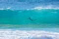 turquoise waves at Sandy Beach, Hawaii Royalty Free Stock Photo