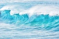 Turquoise waves at Sandy Beach, Hawaii