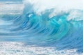 turquoise waves at Sandy Beach, Hawaii Royalty Free Stock Photo