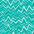Turquoise and white abstract pattern featuring zigzag lines, creating a dynamic, Royalty Free Stock Photo