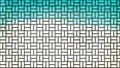 Turquoise and White Basket Twill Texture Background Royalty Free Stock Photo