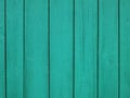 Turquoise Wood background - painted wooden planks for desk table wall or floor Royalty Free Stock Photo