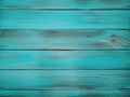 Turquoise Wood Table Background, Empty Turquoise Wooden Desk Top for Product Advertising