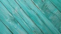 Turquoise wood texture. Abstract background for design. Generative AI Royalty Free Stock Photo