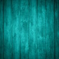 Turquoise wooden background