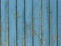 Turquoise wooden background in rustic style