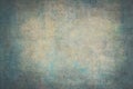 Turquoise yellow canvas hand-painted backdrops Royalty Free Stock Photo