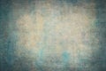 Turquoise yellow canvas hand-painted backdrops Royalty Free Stock Photo