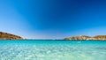 Turredda beach, Sardinia, in a summer day