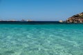 Turredda beach, Sardinia, in a summer day