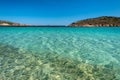 Turredda beach, Sardinia, in a summer day