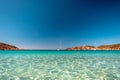 Turredda beach, Sardinia, in a summer day