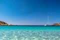 Turredda beach, Sardinia, in a summer day