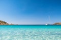 Turredda beach, Sardinia, in a summer day