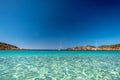 Turredda beach, Sardinia, in a summer day