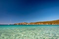 Turredda beach, Sardinia, in a summer day