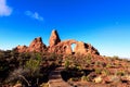 Arches National Park, Turret Arch, Moab, Royalty Free Stock Photo