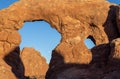 Turret Arch Arches National Park Scenic Landscape Royalty Free Stock Photo