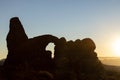 Turret Arch Arches National Park Utah Sunset Landscape Royalty Free Stock Photo