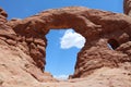 Turret Arch in Arches National Park. Utah Royalty Free Stock Photo