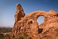 Turret arch, Arches National park, Utah Royalty Free Stock Photo