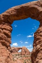 Turret Arch in Arches National Park, Utah, USA Royalty Free Stock Photo