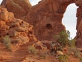 Turret Arch - Arches National Park Royalty Free Stock Photo