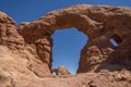 Turret Arch, Arches National Park Royalty Free Stock Photo