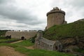 Dungeon tower at Fort la latte in Brittany, France Royalty Free Stock Photo