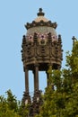 Turret of Casa Lleo Morera in Eixample district of Barcelona