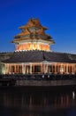 The Turret of the Imperial Palace in forbidden cit Royalty Free Stock Photo