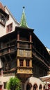 Turret Of The Maison Pfister House In Colmar Alsace France On A Beautiful Sunny Spring Day Royalty Free Stock Photo