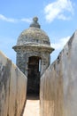 Turret in Old San Juan Royalty Free Stock Photo