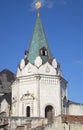 Turret in pseudo-Russian style. A fragment of the Refectory in the Fedorovsky Gorodok, Tsarskoye Selo