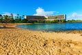 Turtle Bay Resort in Kahuku, Oahu, Hawaii Royalty Free Stock Photo