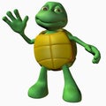 Turtle Boy -Hello Royalty Free Stock Photo