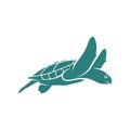 Turtle design vector illustration, Creative Turtle logo design concepts template, icon symbol Royalty Free Stock Photo