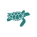 Turtle design vector illustration, Creative Turtle logo design concepts template, icon symbol Royalty Free Stock Photo