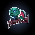 Green turtle esport logo