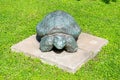 A turtle figure made by Zurab Tsereteli in the Governor`s Garden in Yaroslavl, Russia