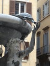 The Turtle Fountain In Roma. Italy.