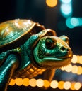 Turtle head close up Royalty Free Stock Photo