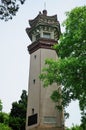 Turtle Head Island Lighthouse Lake Tai Royalty Free Stock Photo