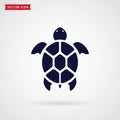 Turtle icon. Royalty Free Stock Photo