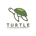 Turtle icon, Sea turtle vector illustration, Logo for buttons, websites, mobile apps and other design needs Royalty Free Stock Photo