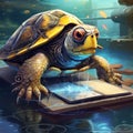 turtle learning technology , business metaphors concept